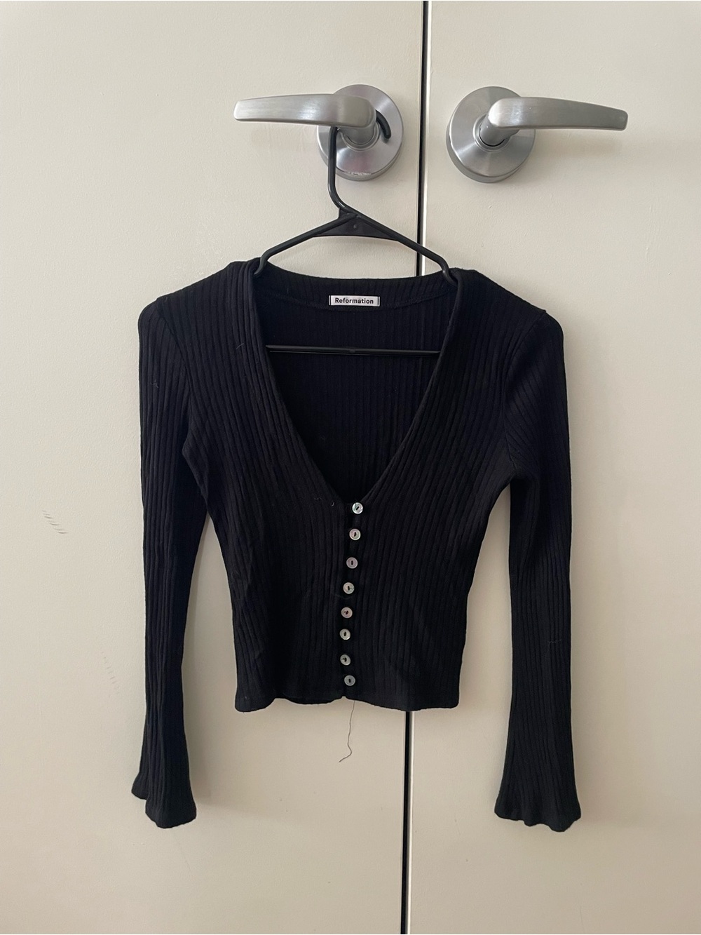 Reformation Gellar Knit Top